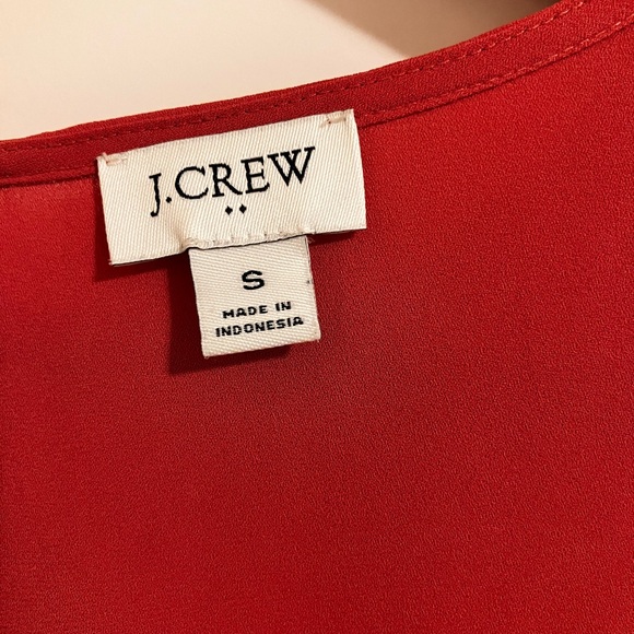 J. Crew Women's Coral Blouse - Picture 3 of 5